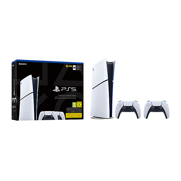 Pack de deux manettes sans fil DualSense™ pour PlayStation®5 Édition numérique (modèle - slim)* – Image 3