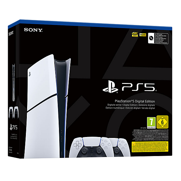 Pack de deux manettes sans fil DualSense™ pour PlayStation®5 Édition numérique (modèle - slim)* – Image 2